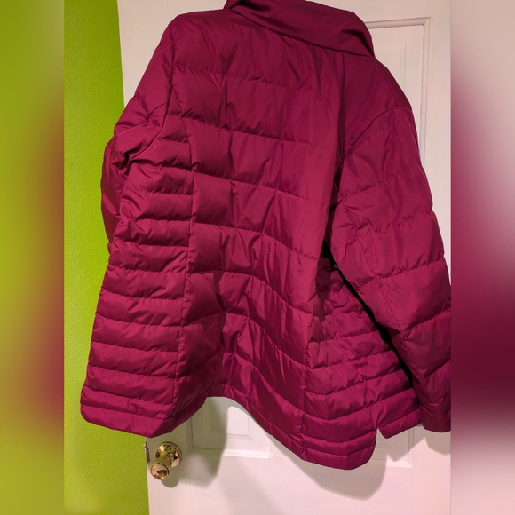 Bright Purple Lands End Winter Coat - Picture 3 of 5